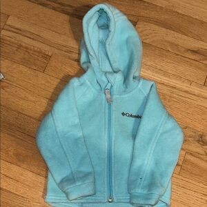 Columbia Kids' Light Blue Fleece Hoodie